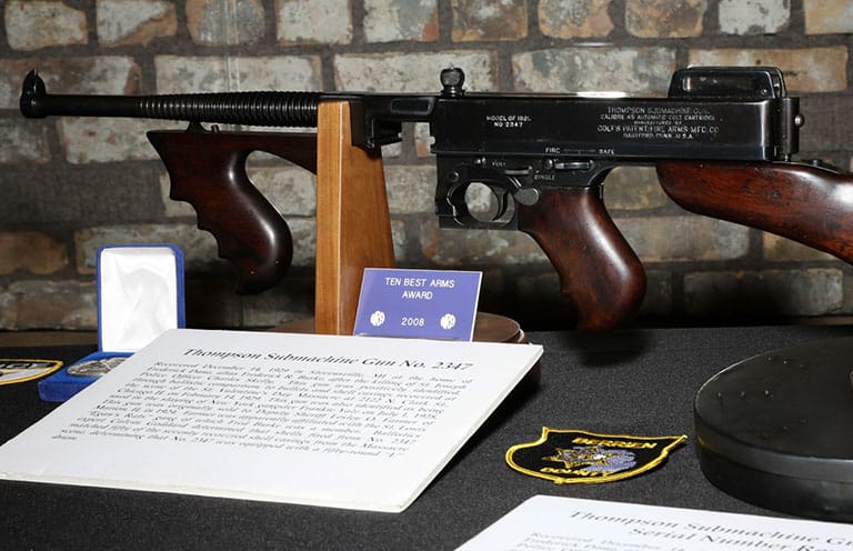 Tommy Gun Close Up